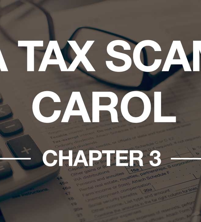 A TAX SCAM CAROL – CHAPTER 3