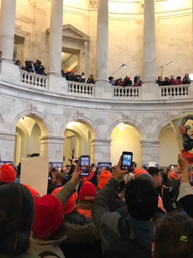 Nearly 100 Arrested and Over 700 Rally for the Dream Act