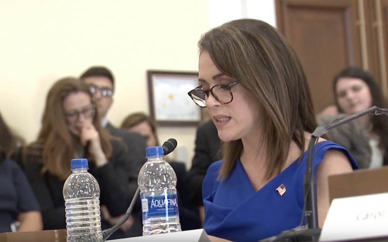 770px x 481px - Alyssa Milano speaks at the ERA Congressional Meeting | Patriot NOT Partisan