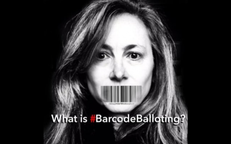 What is #BarcodeBalloting?